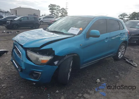 2014 Mitsubishi Outlander Sport Es z USA, uszkodzony, nr VIN 4A4AP3AU7EE030523